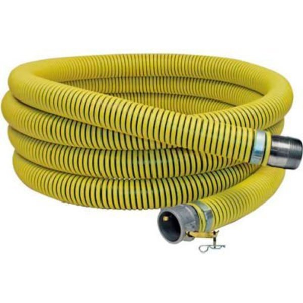 Apache 4" x 20' Fertilizer Solution Suction / Discharge Hose Assembly w/Cam Lock and King Nipple 98128259